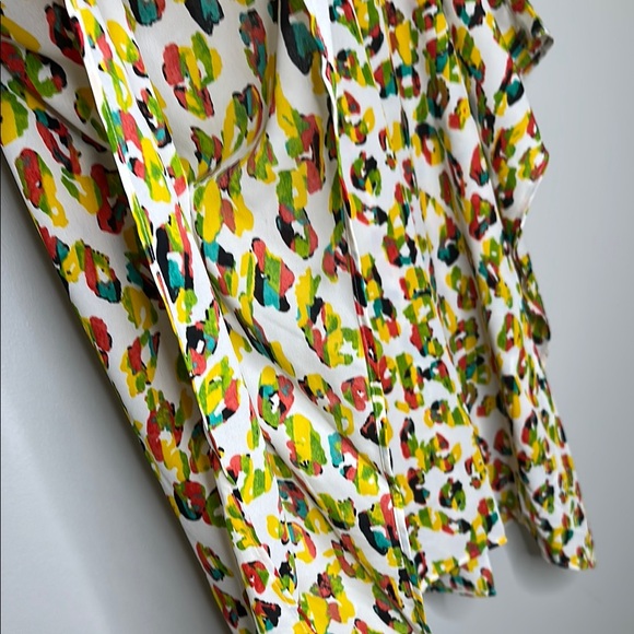 Caramela Whitley Multicolor Abstract Print Oversized Top Size Medium NWT - Picture 6 of 12